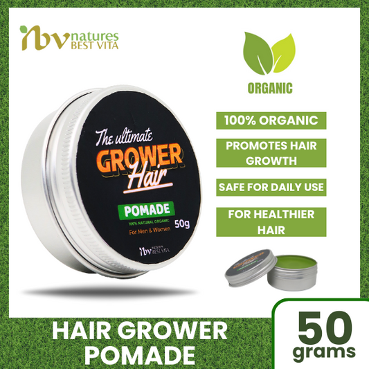 Hair Grower Pomade for Men & Women Premium Hair Styling Promotes Hair Growth Medium to Strong Hold Shiny by Natures Best Vita