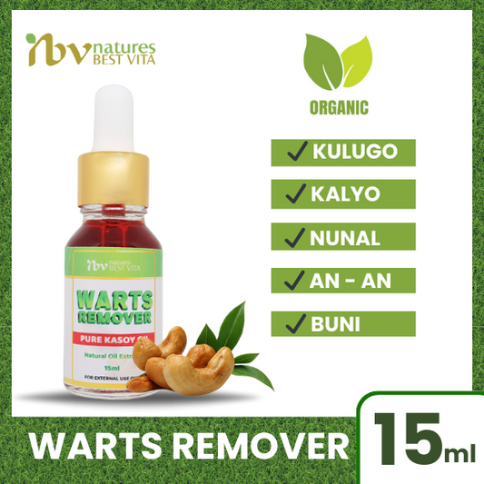 Kasoy Oil Legit Warts Remover by Natures Best Vita ( Mole , Skin Tags , Kulugo , Buni and An-An Remover )