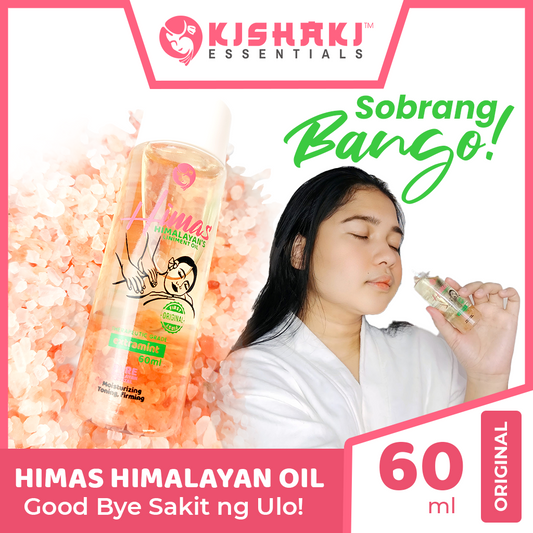 Original Himas Himalayan Liniment Oil by Kishaki 60ml Good for Head Ache , Body Pain & Massage Oil
