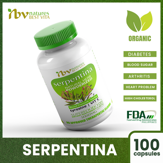 Serpentina Capsules by Natures Best Vita