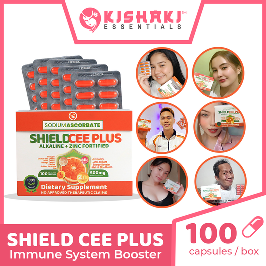 ShieldCee Plus Vitaminc with Zinc + Alkaline & Collagen 100 capsules